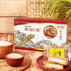 Bánh khô mè Bà Liễu Mẹ Đà Nẵng