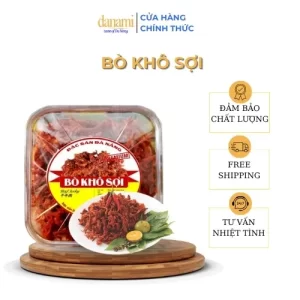 Bò khô sợi Đà Nẵng – cay mặn thơm ngon