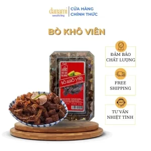 Bò khô viên Đà Nẵng – ăn liền tiện lợi