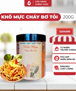 Khô mực cháy bơ tỏi Đà Nẵng