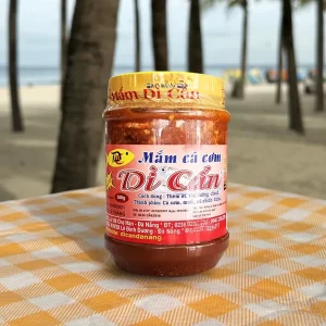 Lọ mắm cá cơm thu Dì Cẩn