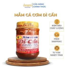 Mắm cá cơm thu Dì Cẩn – đậm đà hương biển