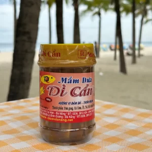 Lọ mắm dưa Dì Cẩn