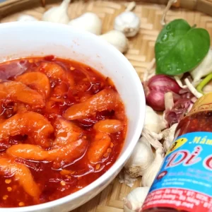 Hũ mắm tôm chua Dì Cẩn