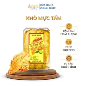 Mực khô tẩm Đà Nẵng – đặc sản cay ngọt
