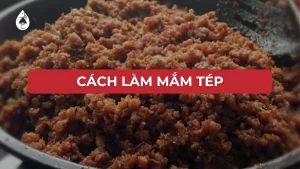 cách làm mắm tép