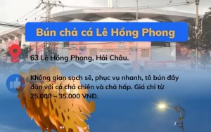 địa điểm bún chả các đà nẵng ngon