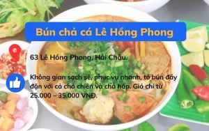 địa điểm bún chả các đà nẵng ngon