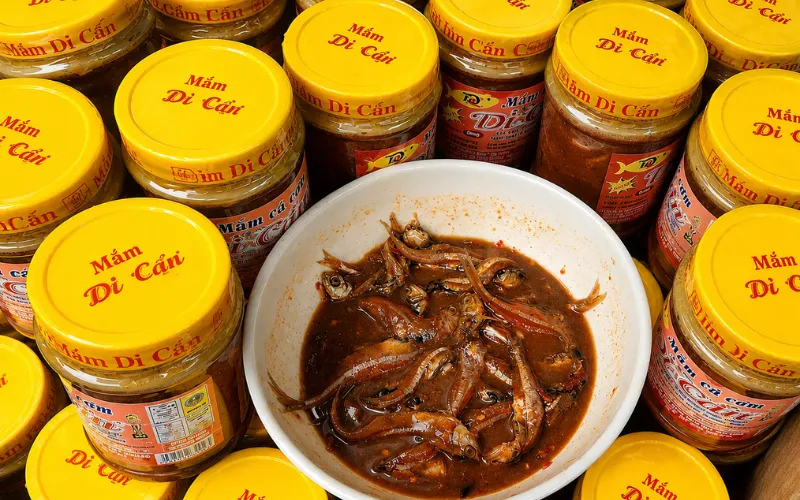 Mắm cá cơm Dì Cẩn